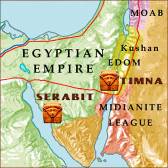 Sinai Area Map)